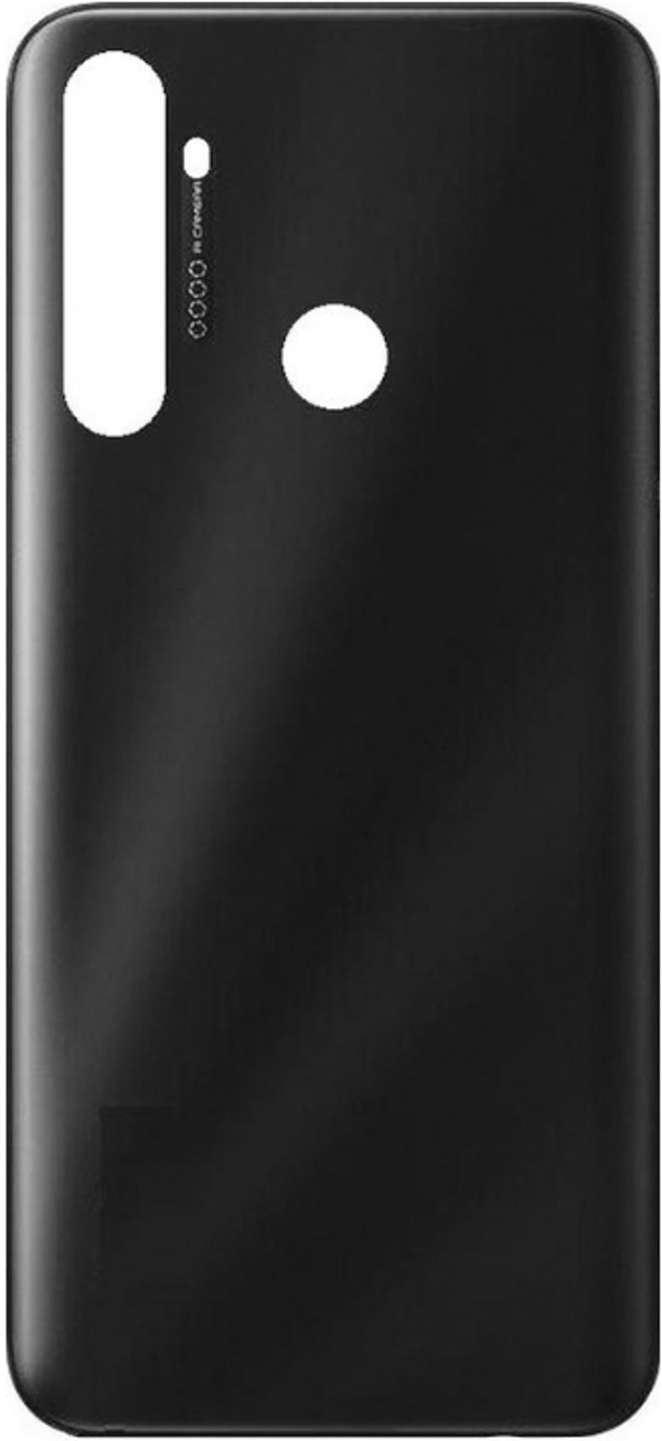 Realme C5İ Uyumlu Arka Pil Kapağı Siyah  - Image 1