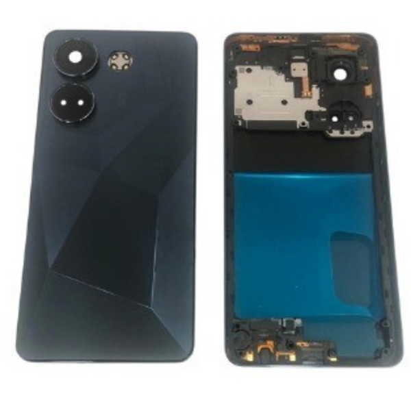 Tecno Camon 20 Pro Arka Pil Kapağı + Orta Çıta Mavi - Image 1