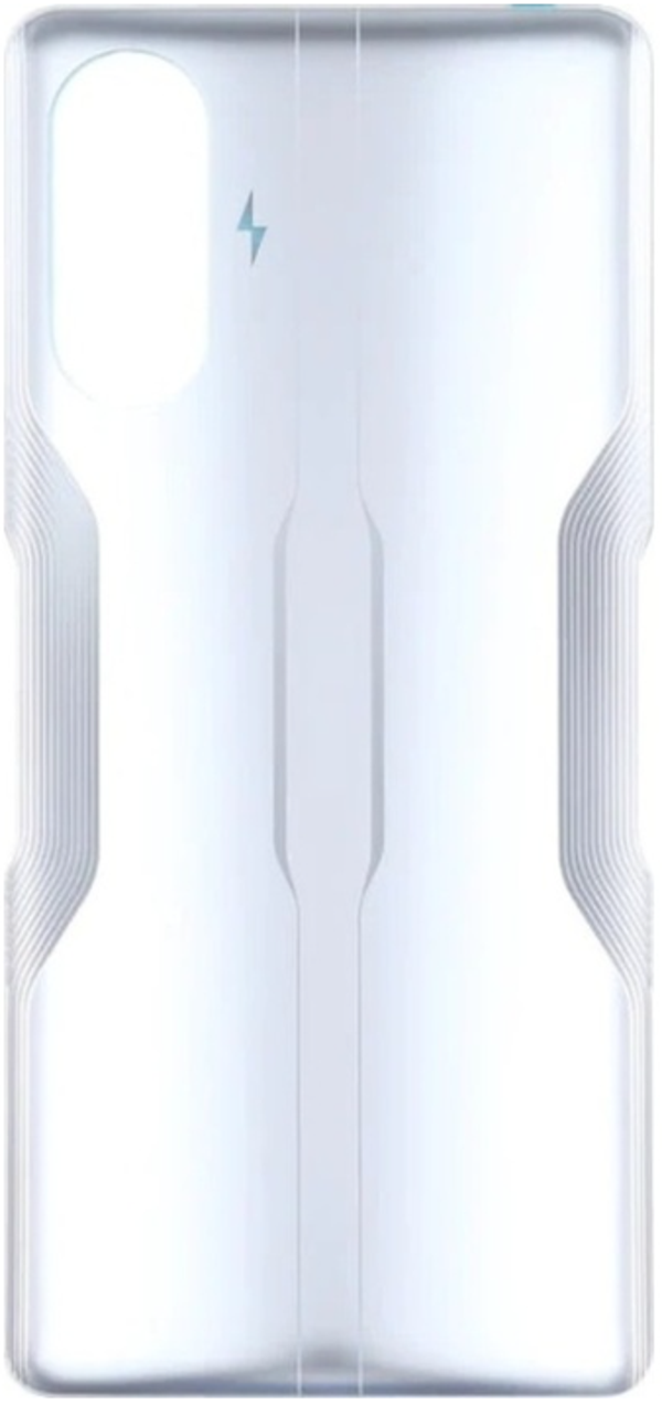 Redmi K40 Gaming Uyumlu Arka Pil Kapağı Beyaz - Image 1