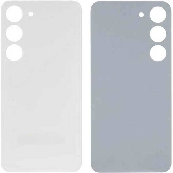 Samsung S23 SM-S911 Uyumlu Arka Pil Kapağı Beyaz - Image 1