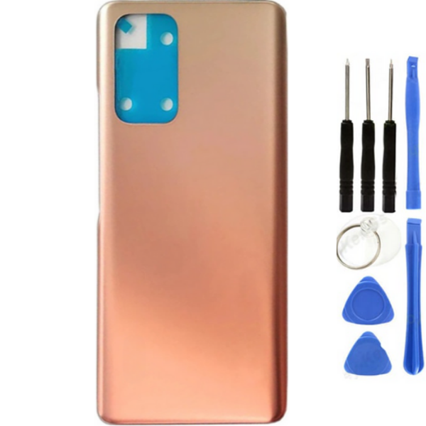 Redmi Note 10 Pro Uyumlu Arka Pil Kapağı Gold + Tamir Seti - Image 1