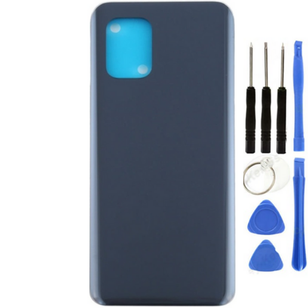 Xiaomi Mi 10 Lite Uyumlu Arka Pil Kapağı Siyah + Tamir Seti - Image 1