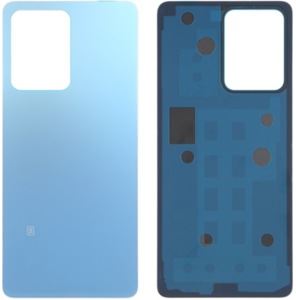 Redmi Note 12 Pro 5G Uyumlu Arka Kapak Kasa (Mavi) + Orta Çıta - Image 1