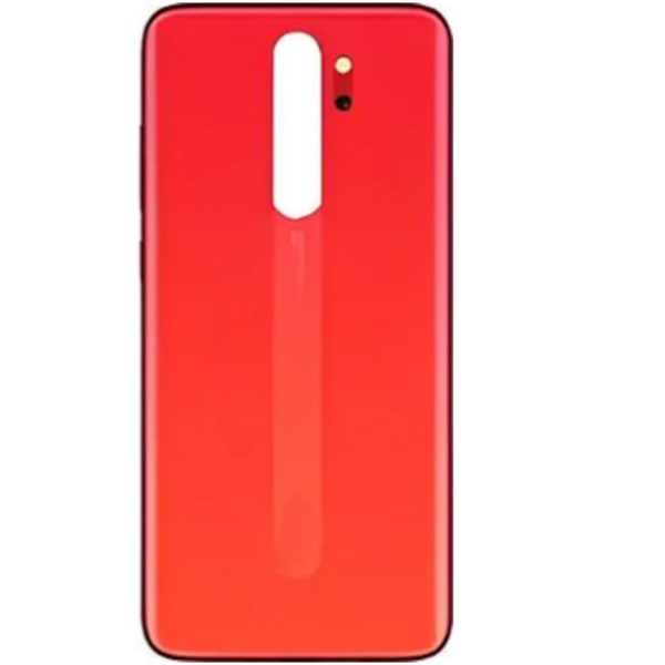 Redmi Note 8 Pro Uyumlu  Arka Pil Kapağı Kırmızı - Image 1