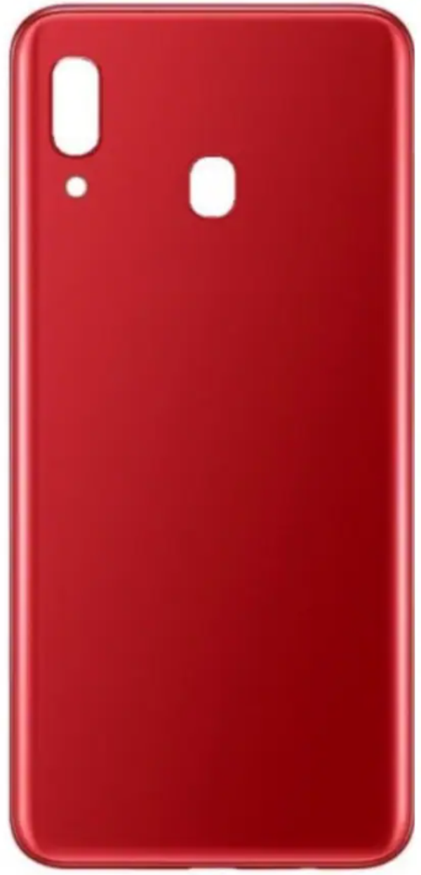 Samsung A20 SM-A205F Uyumlu Arka Pil Kapağı Kırmızı - Image 1