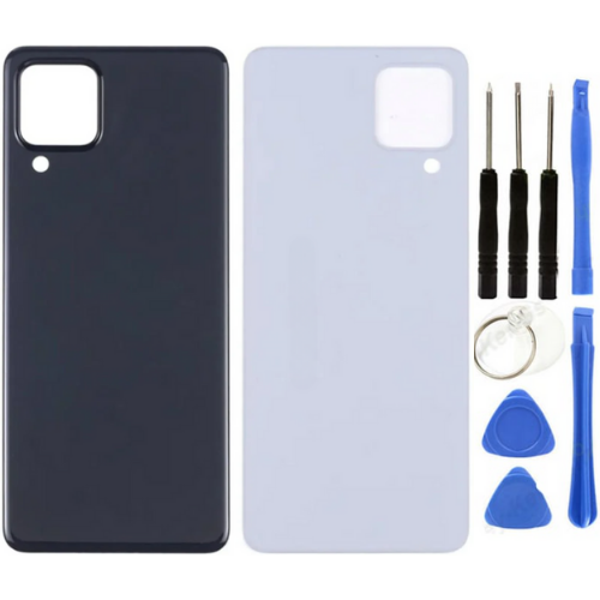 Samsung A22 4G SM-A225F Uyumlu Arka Pil Kapağı Siyah + Tamir Seti - Image 1