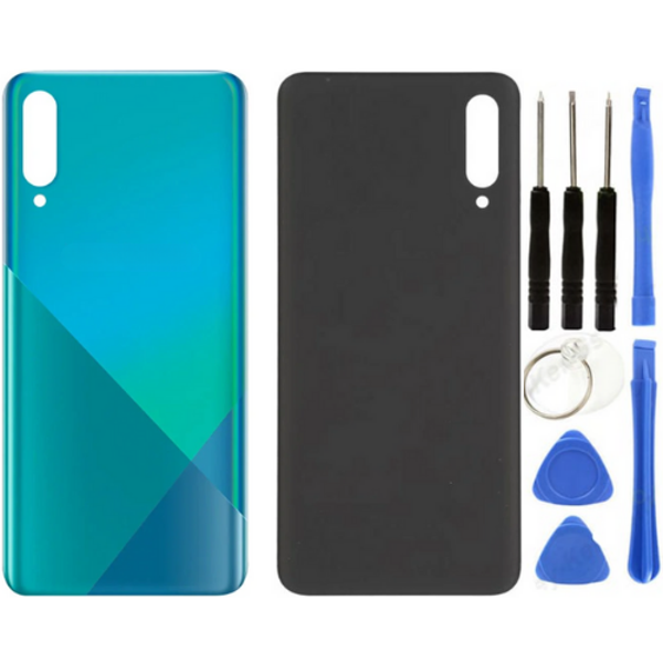 Samsung A30S SM-A307 Uyumlu Arka Pil Kapağı Mavi + Tamir Seti - Image 1