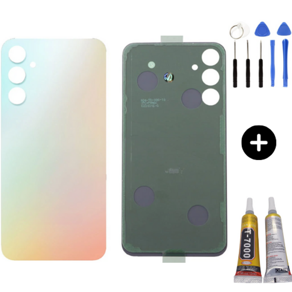 Samsung A34 Uyumlu Arka Pil Kapağı Beyaz + Montaj Seti - Image 1