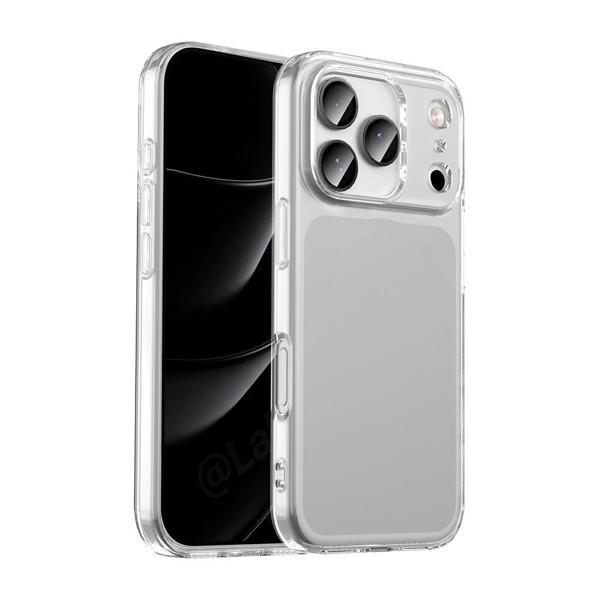 iPhone 17 Pro Max Kılıf İnce ve Esnek Şeffaf Süper Silikon - Image 1