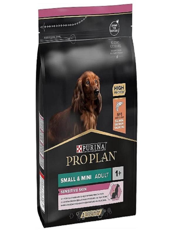 Purina Pro Plan Köpek Küçük Irk Sensitive Skin Somonlu Yetişkin Köpek Maması 3 KG - Image 1