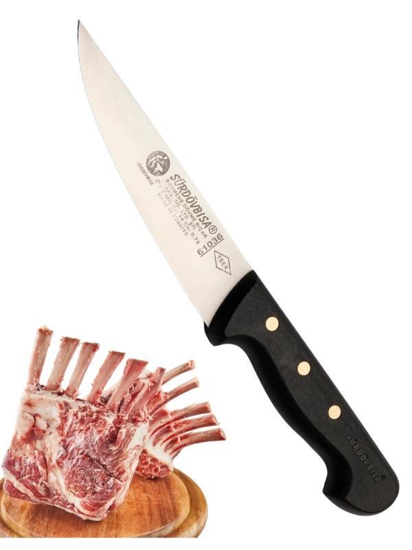 Sürdövbisa F61036 Plastik Pimli Sap Kasap Bıçağı (Sıyırma Bıçağı ) - Image 1