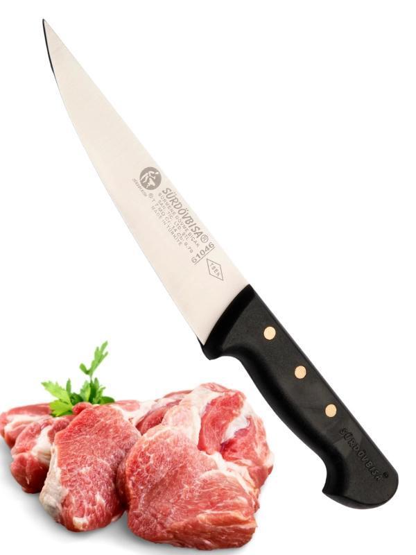 Sürdövbisa F61046 Plastik Pimli Sap Kasap Bıçağı (Sıyırma-Et Parçalama Bıçağı) - Image 1