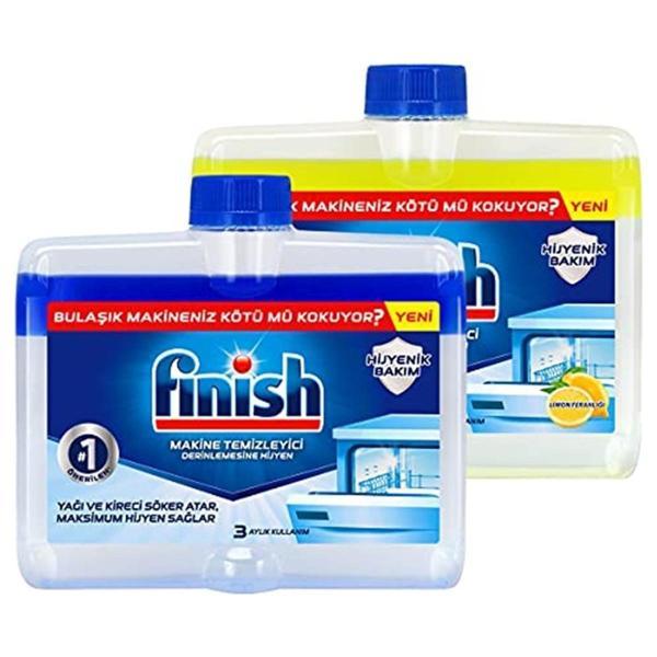 Bulaşık Makinesi Temizleyici Sıvı 250 ml Normal ve Limonlu - Image 1