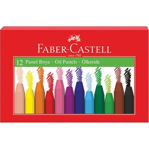Karton Kutu Pastel Boya 12 Renk - Image 1