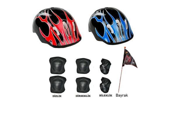 Driftcar Hoverboard Paten Scooter Kaykay Kaskı Çocuk Kask Dizlik Dirseklik Ellik Koruyucu Set - Image 1