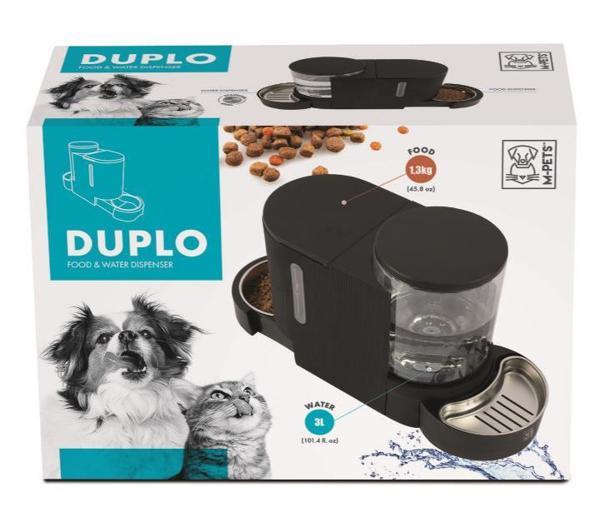 M-PETS DUPLO MAMA ve SU KABI HAZNELİ SİYAH 3L/1.3KG - Image 1