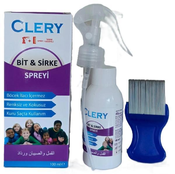 Bit ve Sirke Spreyi, Renksiz, Kokusuz, Kuru saçta kullanım, 100ml - Image 1
