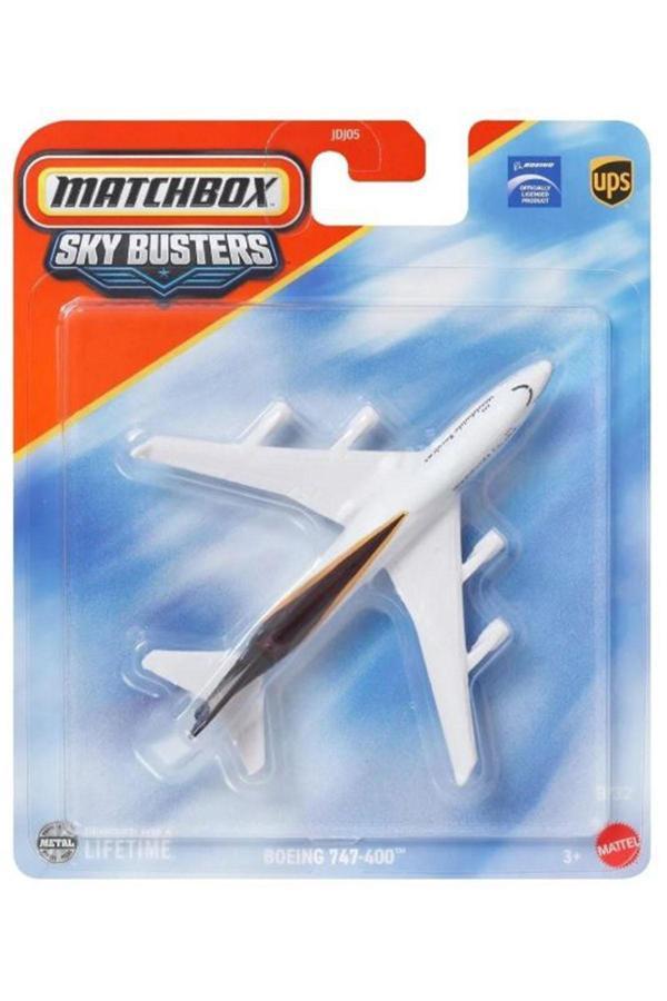 Matchbox Sky Busters - Boeing 747-400 - UPS (2025) - Image 1