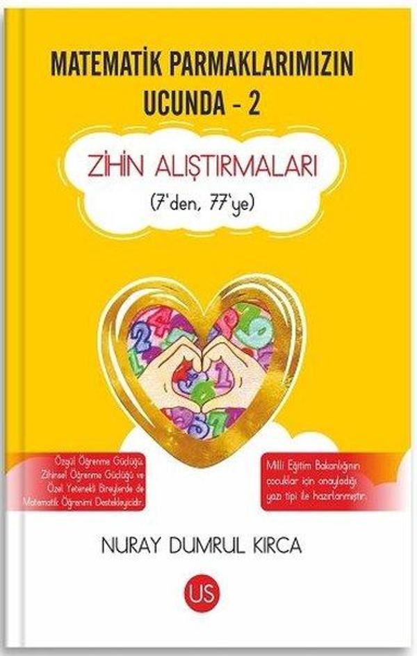 Matematik Parmaklarımızın Ucunda 2 - Zihin Alıştırmaları (7'den 77'ye) - Us Yayınları - Image 1