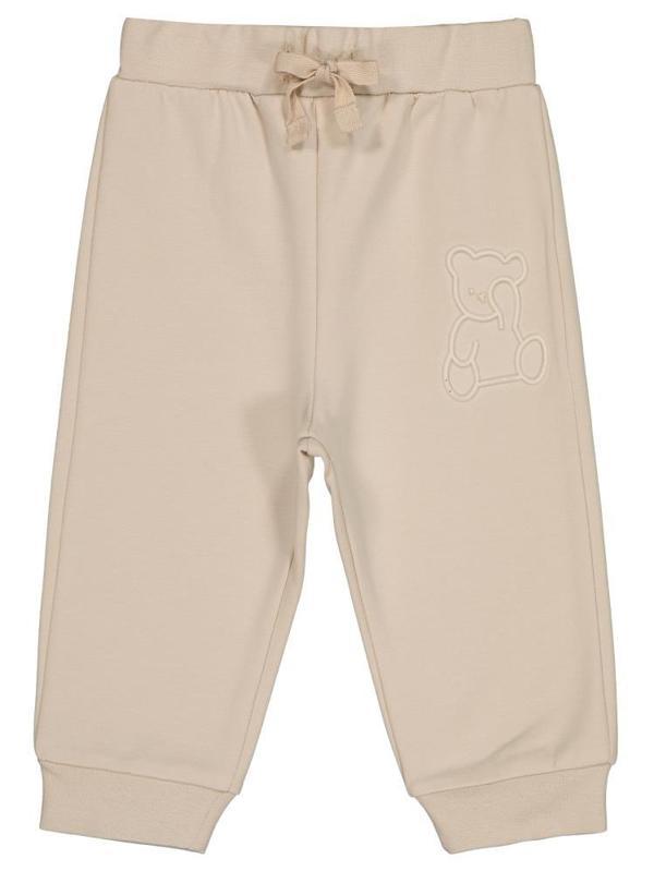 Civil Baby Teddy Baskılı 6-18 Ay Eşofman Altı - Gri9-12 Ay - Image 1