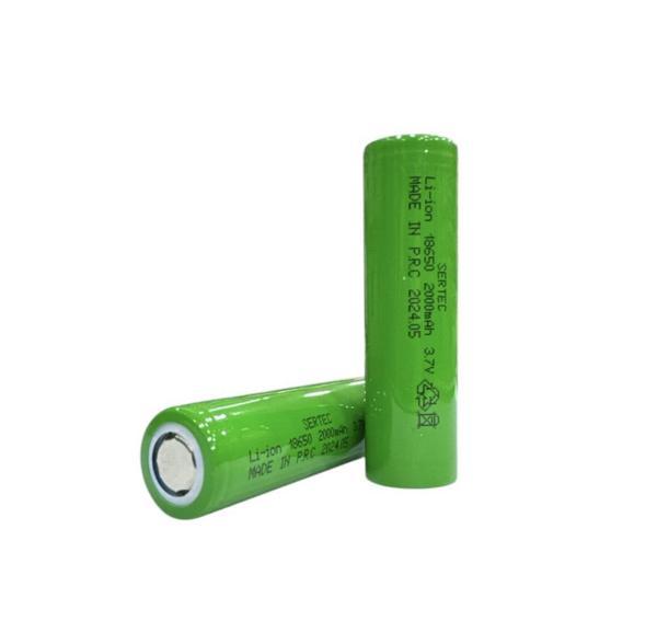 18650 3.7V 2000 Mah 1C Li-Ion Şarjlı Pil - Image 1