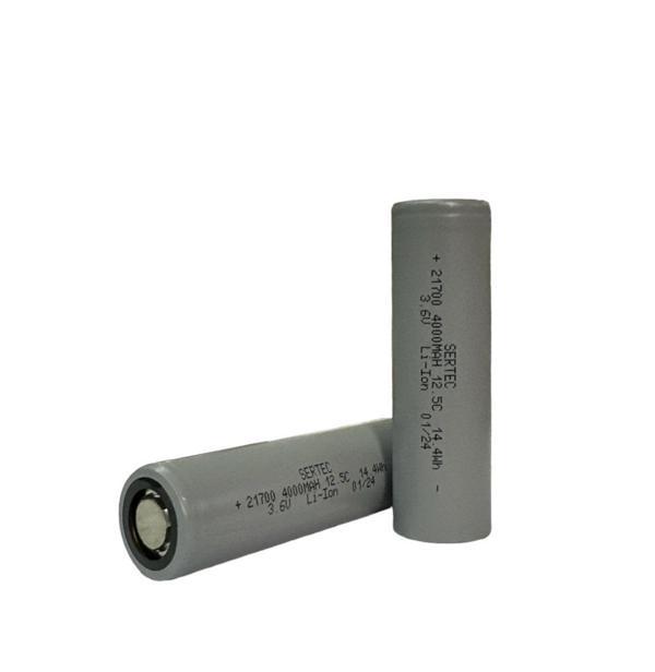 INR21700 3.7V 4000 mah 12.5C Li-ion Şarjlı Pil - Image 1