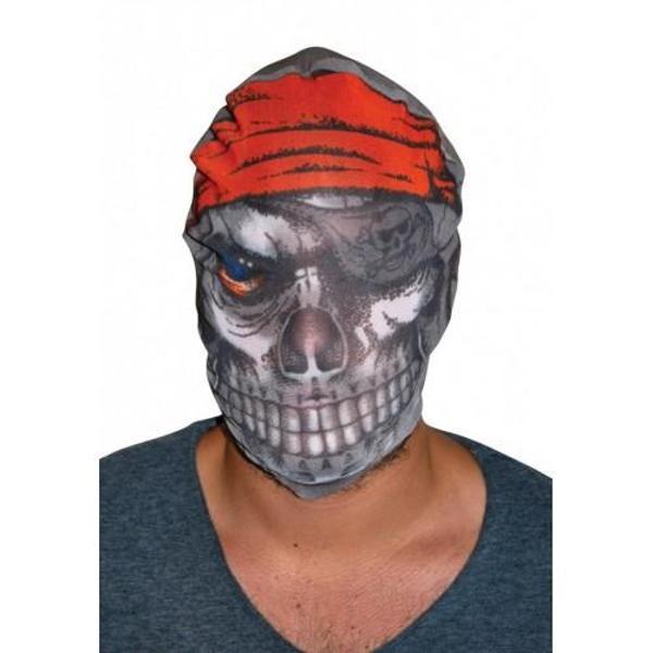 Kafaya Geçmeli Bez Korsan Maskesi 3D Baskılı - Image 1