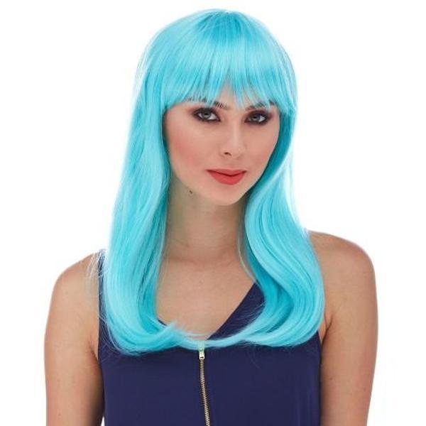 Turkuaz Mavi Parti Peruğu - Image 1