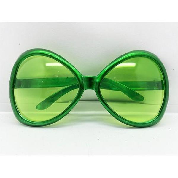 Yeşil Renk Yeşilçam Nostalji 80li Yıllar 90lı Yıllar Parti Gözlüğü  7x16 cm - Image 1