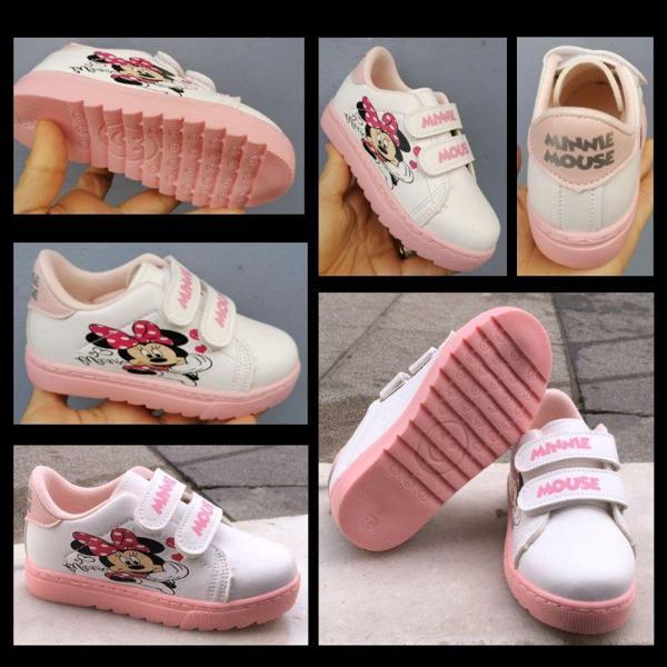 MODAVALS ÇİZGİ FİLM KARAKTERLİ MINNIE KIZ ÇOCUK SPOR AYAKKABI - Image 1