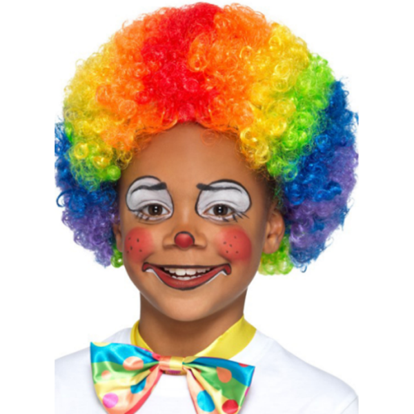 Rengarenk Kıvırcık Afro Peruk Bonus Saç - Image 1