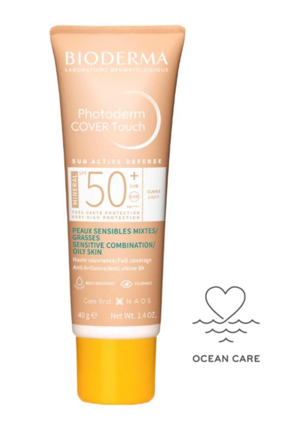 Bioderma Photoderm Cover Touch SPF50 40 gr Light - Image 1
