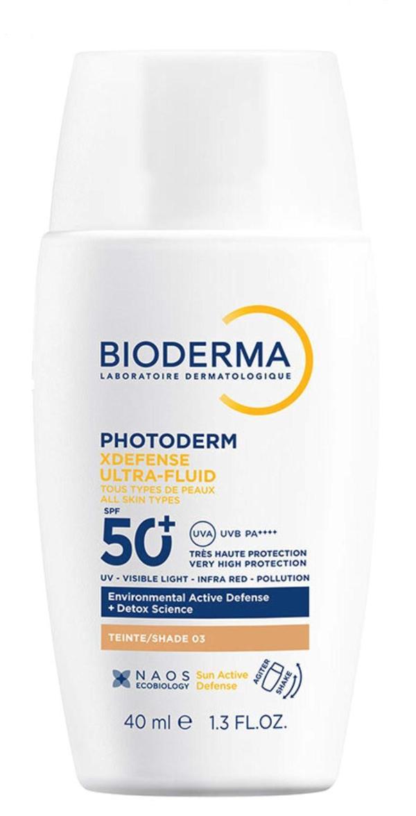 Bioderma Photoderm XDefense Spf50+ Tüm Cilt Tipleri İçin Renkli Güneş Kremi 40 ml - Golden - Image 1