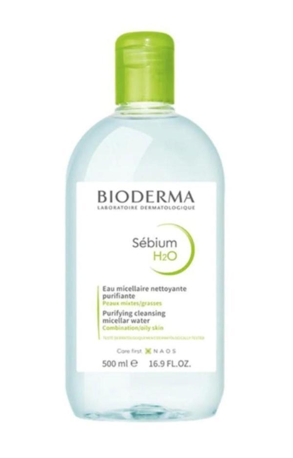 Bioderma Sebium H2o 500ml - Yüz temizleyici - Image 1