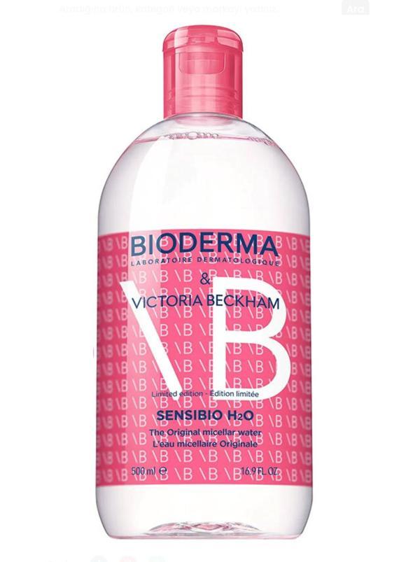 Bioderma Sensibio H2O Yüz ve Makyaj Temizleme Suyu 500 ml - Victoria Beckham Limited Edition - Image 1