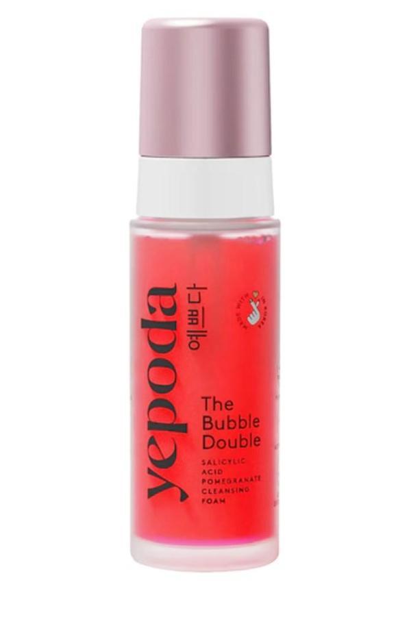 Yepoda  The Bubble Double – Nar & Salisilik Asitli Temizleyici Köpük 120 ml  - Image 1