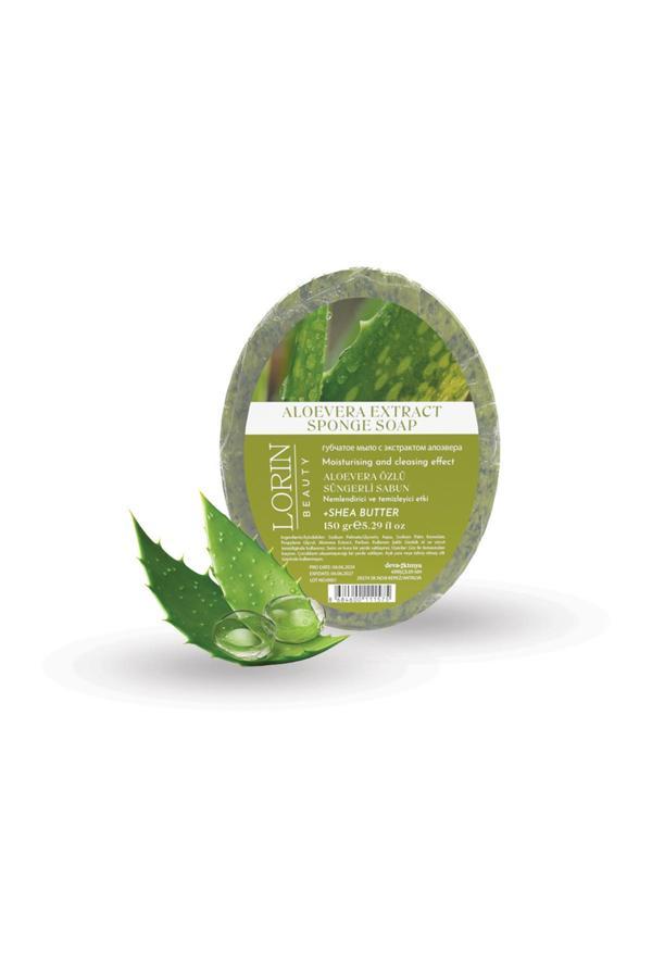 Lorin Lorin Aloevera Özlü Doğal Süngerli Sabun - Image 1