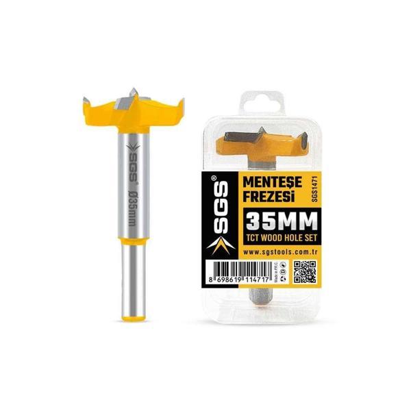AHŞAP MENTEŞE FREZESİ 35 MM SGS1471 - Image 1