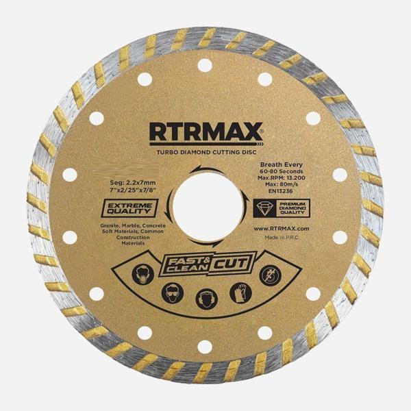 Rtrmax Turbo Elmas Testere   180mm - Image 1
