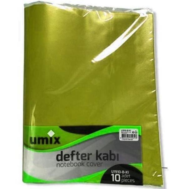 Umix Hazır Defter Kabı A4 10Lu Sarı - 2 paket - Image 1