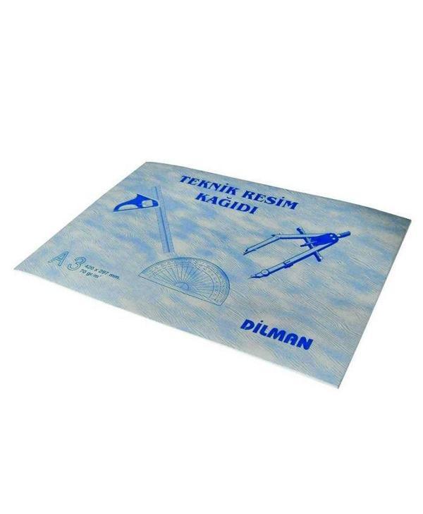 Dilman Teknik Resim Defteri A3 Yatay - Image 1