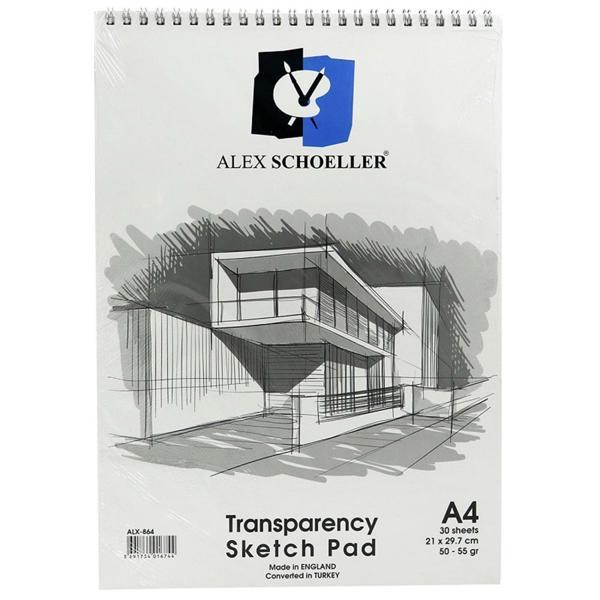 Alex Spiralli Eskiz Defteri A4 Ebatında - Image 1