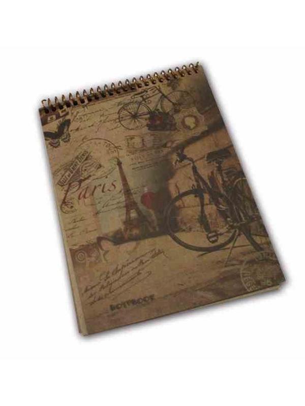 Lızy Kraft Defter Spiralli A5 - Image 1