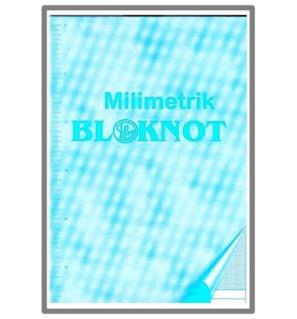 Gülpaş Milimetrik Kağıt A4 Bloknot Mavi 30 lu - 2 adet - Image 1