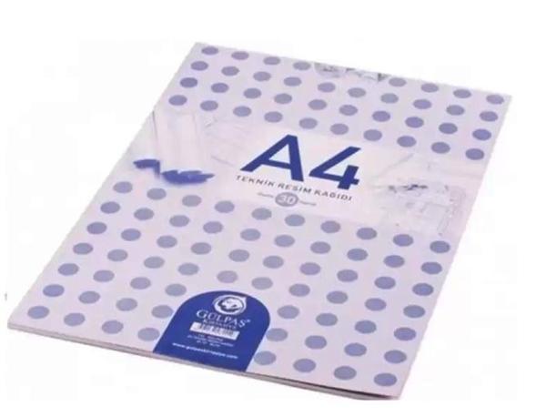Gülpaş Teknik Resim Defteri A4 30 Yaprak - 3 adet - Image 1