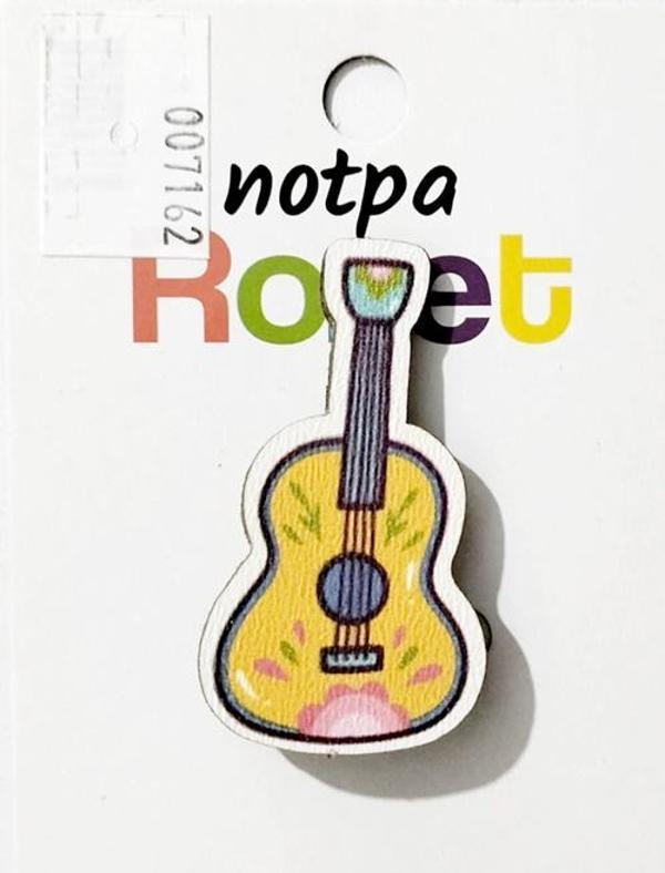 Notpa Rozet Ahşap Gitar - 3 adet - Image 1