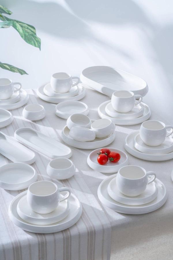 Acar Bianco Perla 6 Kişilik 33 Parça Kahvaltı Takımı - Image 1