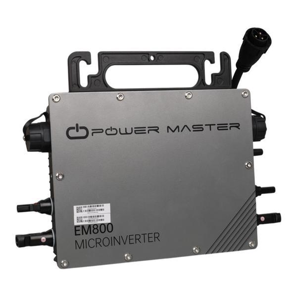 PowerMaster EM800 800 Watt Solar Micro Inverter AC220 Volt Trifaze Şebeke Bağlantılı MPPT İnvertör - Image 1
