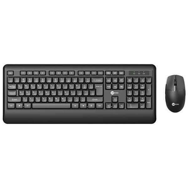 Lenovo Lecoo KW202 Kablosuz Q Klavye - Mouse Set Siyah - Image 1