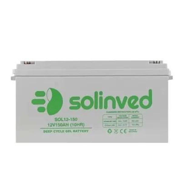 Solinved 12V 150 Ah Jel Akü - Image 1